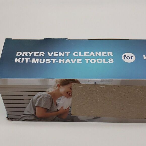 Long Flexible Brush Dyer Vent Lint Cleaning Kit Hose Dryer Vent Lint Remover - Picture 4 of 11